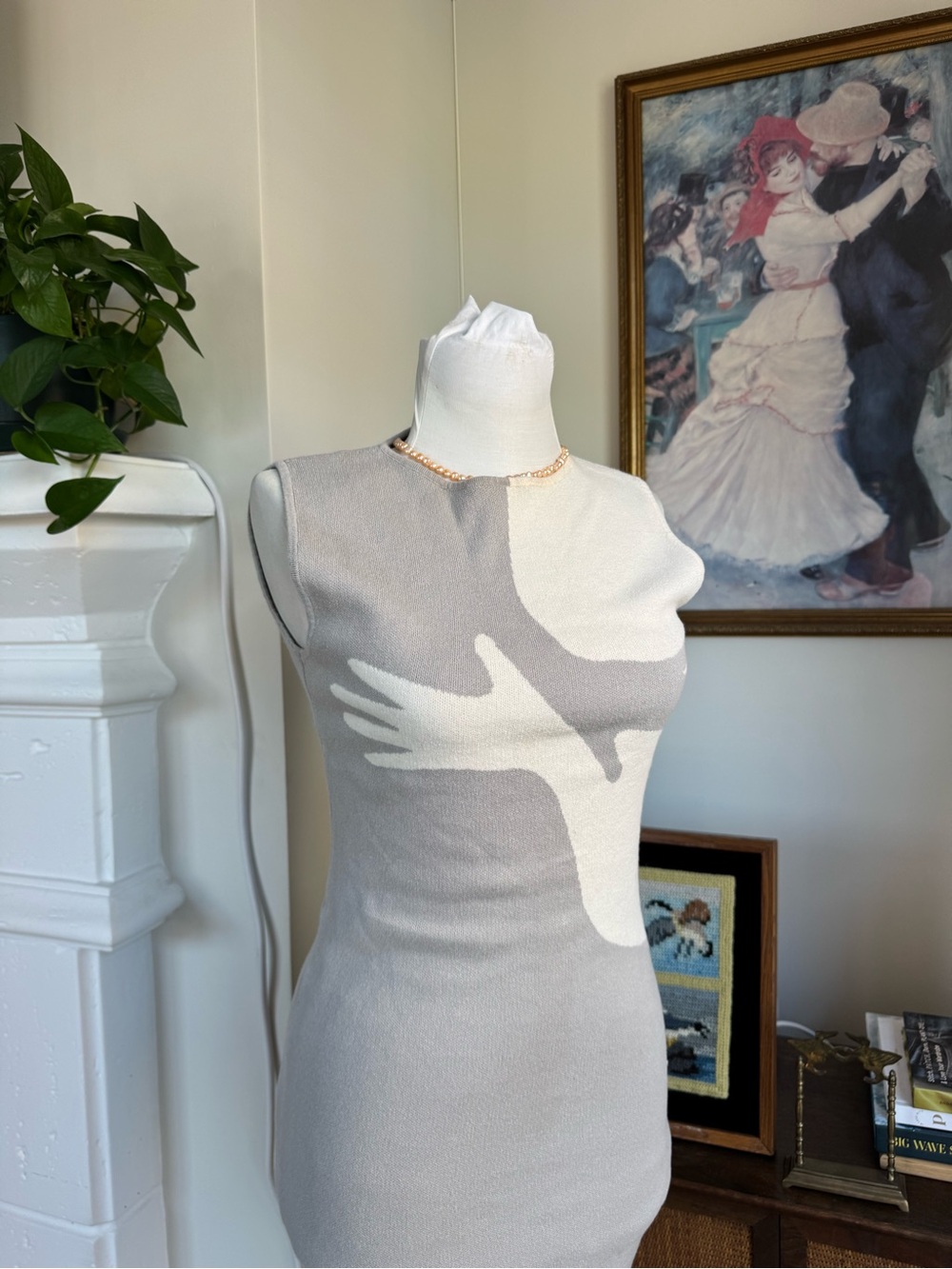 Handsy Knit Mini Dress - Another Girl - Small